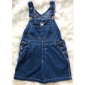 VTG CALVIN KLEIN Overalls Shorts Sz S